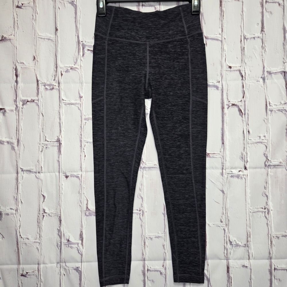 Victorias Secret Grey Space Dye High Waisted Pocket Leggings Women XS Activewear